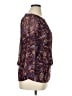Chico's Paisley Purple 3/4 Sleeve Blouse Size XL - photo 4