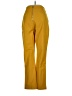 Tiger Mist Solid Yellow Casual Pants Size XS - photo 2