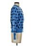 Free Assembly Polka Dots Blue Pullover Sweater Size S - photo 4