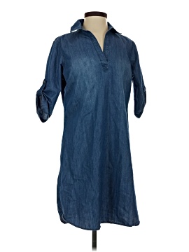 given kale shirt dress Given Kale | Dresses | Given Kale Womens Size Medium Chambray Denim Shift  Dress Tropical Floral