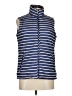 Jane Ashley 100% Polyester Stripes Blue Vest Size M - photo 1