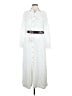 Zara 100% Polyester White Casual Dress Size M - photo 1