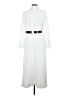 Zara 100% Polyester White Casual Dress Size M - photo 2