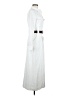 Zara 100% Polyester White Casual Dress Size M - photo 4