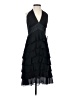 Amanda Smith 100% Polyester Black Cocktail Dress Size 4 Petite - photo 1
