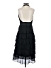 Amanda Smith 100% Polyester Black Cocktail Dress Size 4 Petite - photo 2