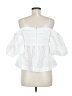 Jonathan Simkhai White 3/4 Sleeve Blouse Size 6 - photo 2