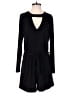 Veronica M. Solid Black Romper Size M - photo 1