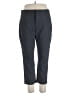 Elle Chevron-herringbone Gray Casual Pants Size 14 - photo 1