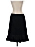 Alfani 100% Acetate Solid Black Formal Skirt Size 2 Petite - photo 1