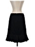 Alfani 100% Acetate Solid Black Formal Skirt Size 2 Petite - photo 2