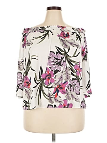 Jennifer Lopez 3/4 Sleeve Blouse (view 1)
