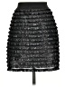 Kimchi Blue Metallic Black Formal Skirt Size XS - photo 2