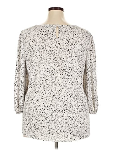 Adrianna Papell 3/4 Sleeve Blouse (view 2)