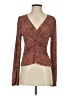 MNG Brown Long Sleeve Blouse Size S - photo 1