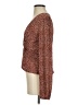 MNG Brown Long Sleeve Blouse Size S - photo 5