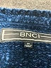 Blanc Noir Solid Blue Pullover Sweater Size M - photo 7