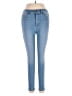 Ann Taylor LOFT Solid Blue Jeans Size 26 waist (petite) - photo 1