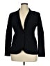 KAMALIKULTURE Stripes Black Blazer Size 14 - photo 1