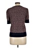St. John Collection Burgundy Short Sleeve Top Size 10 - photo 2