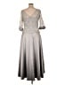 JS Collections Silver Cocktail Dress Size 14 - photo 2