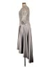 JS Collections Silver Cocktail Dress Size 14 - photo 5