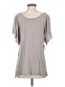 LA Made Gray Short Sleeve Top Size XS - photo 2