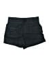 Athleta 100% Linen Solid Blue Shorts Size 2 - photo 1
