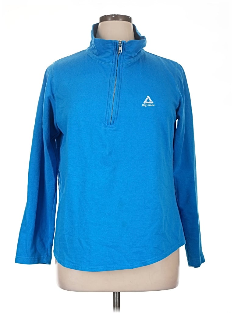 Pre-owned Lat Fleece Jacket In Blue