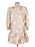 Tuckernuck 100% Polyester Tan Cocktail Dress Size M - photo 2