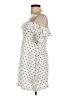Missguided Polka Dots Ivory Casual Dress Size 12 - photo 5