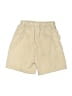 Shein 100% Polyester Solid Ivory Khaki Shorts Size 9 - photo 2
