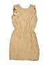 Amanda Uprichard 100% Silk Tan Casual Dress Size P (petite) - photo 2