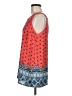 Saint Tropez West 100% Polyester Red Sleeveless Blouse Size M - photo 5