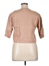 KK Linen Handmade Studio Tan Short Sleeve Blouse Size XL (estimated) - photo 2