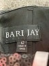 Bari Jay 100% Polyester Black Cocktail Dress Size 12 - photo 4