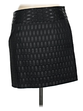 Calvin Klein Faux Leather Skirt (view 2)