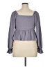 Altar'd State Gray Long Sleeve Blouse Size XL - photo 2