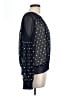 Free People Black Long Sleeve Blouse Size L - photo 4