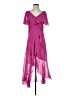 DKNY 100% Polyester Purple Cocktail Dress Size 4 - photo 1