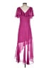 DKNY 100% Polyester Purple Cocktail Dress Size 4 - photo 2