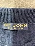 St. John Solid Blue Formal Skirt Size 2 - photo 4