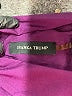 Ivanka Trump 100% Polyester Solid Burgundy Long Sleeve Blouse Size L - photo 7