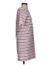 Kule 100% Cotton Stripes Silver Casual Dress Size XS - photo 4
