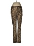 J. McLaughlin Animal Print Gold Casual Pants Size 8 - photo 1