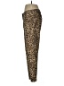 J. McLaughlin Animal Print Gold Casual Pants Size 8 - photo 5