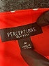 Perceptions Polka Dots Red Casual Dress Size M - photo 7