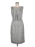 Escada Tweed Gray Casual Dress Size EU 38 / US 8 - photo 1