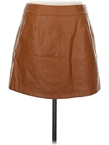 Free People Faux Leather Skirt (view 2)