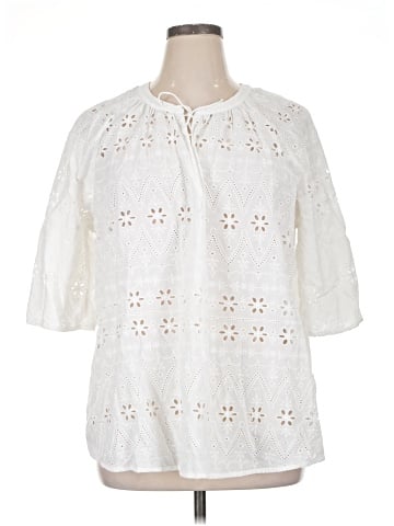 J.Jill 3/4 Sleeve Blouse (view 1)